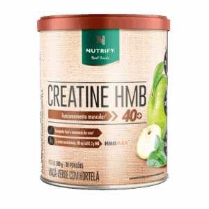 Creatine HMB Nutrify Maçã Verde com Hortelã – 300 g