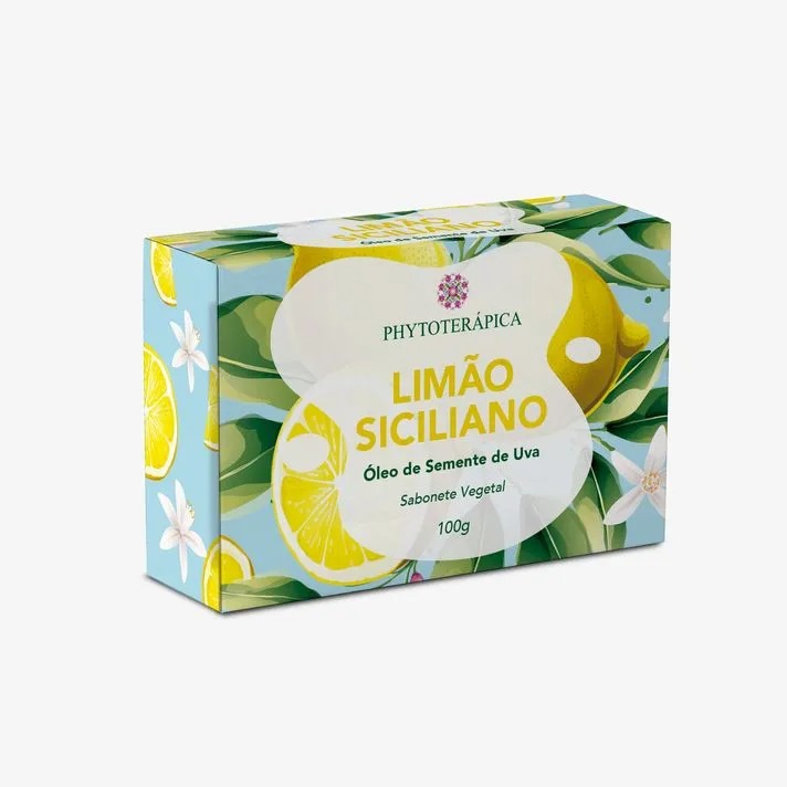 Sabonete de Limão-Siciliano & Semente de Uva – 100g