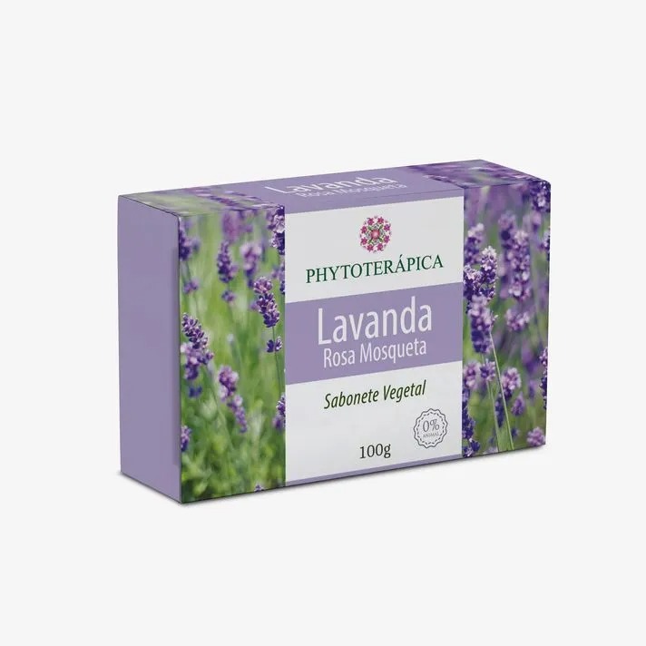 Sabonete de Lavanda & Rosa Mosqueta – 100g