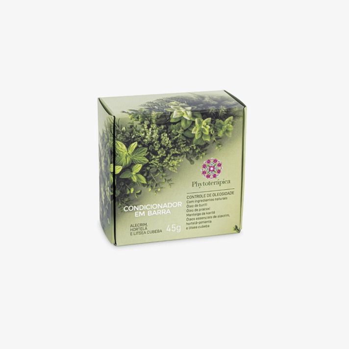 Condicionador em Barra Alecrim, Hortelã e Litsea Cubeba – 45g