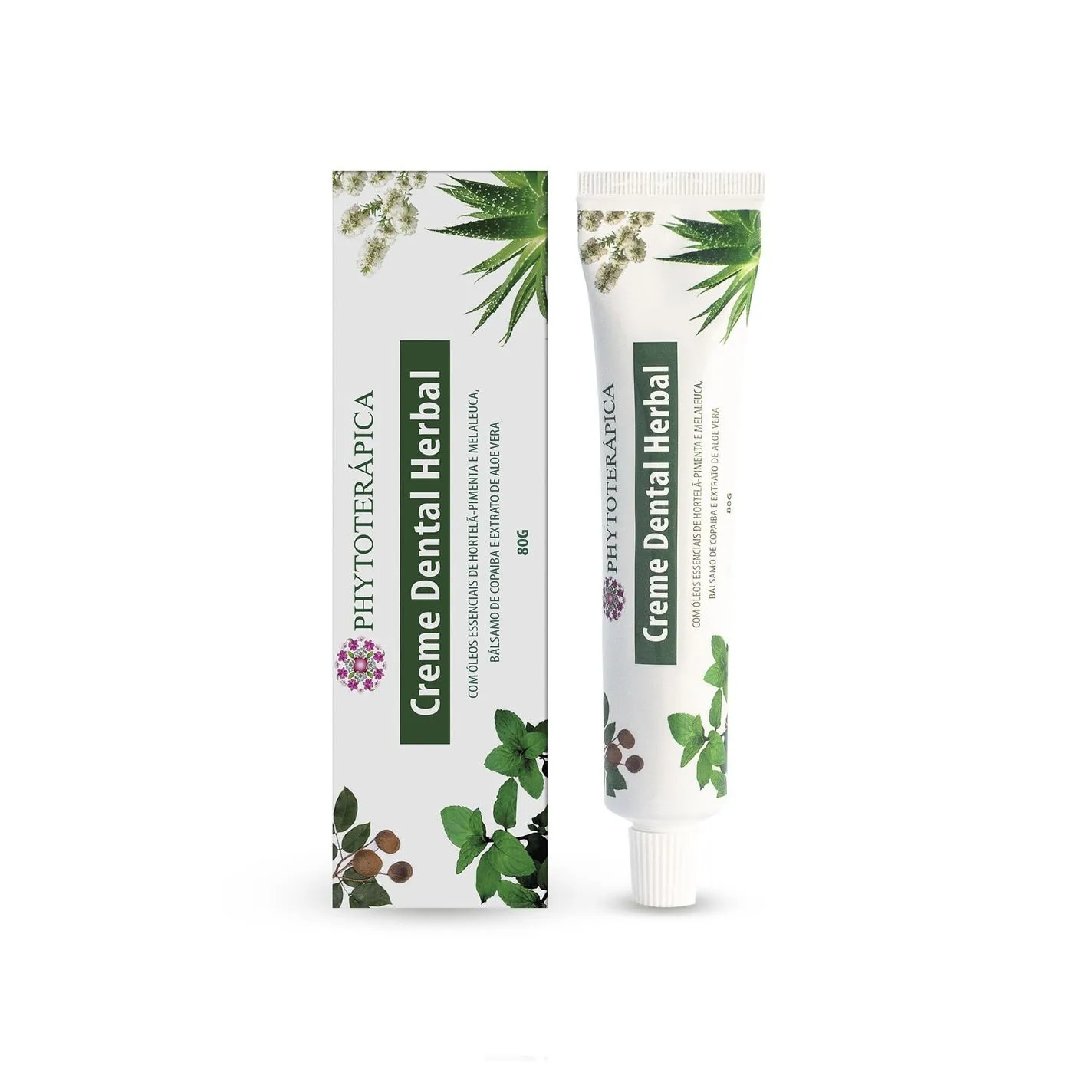 Creme Dental Herbal Adulto – 80g - Imagem 4