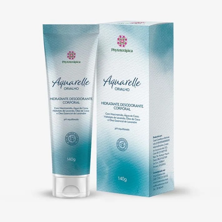 Hidratante Desodorante Corporal Aquarelle Bruma – 140g - Imagem 3