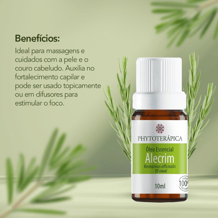 Óleo Essencial de Alecrim – 10ml - Imagem 5