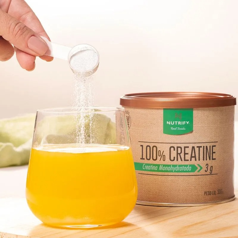 100% Creatine Nutrify – Creatina Monohidratada Pura | 300 g - Imagem 4