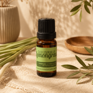 Óleo Essencial de Lemongrass (Capim Limão)