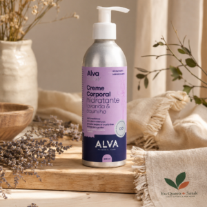 Creme Corporal Hidratante Lavanda e Baunilha Vegano 250ml Alva
